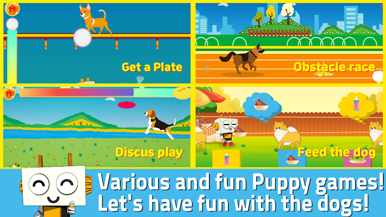 #4. Puppy land - Robota - (Android) By: TeleportSoftService