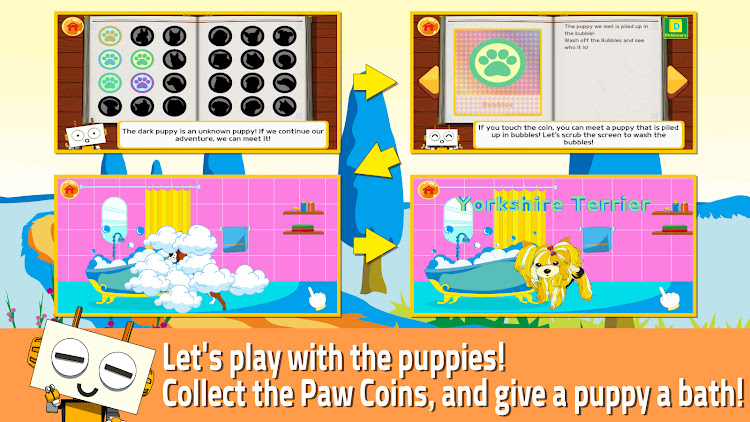 #5. Puppy land - Robota - (Android) By: TeleportSoftService