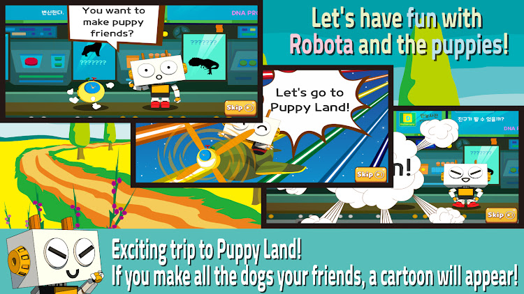 #7. Puppy land - Robota - (Android) By: TeleportSoftService