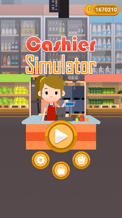 #2. Supermarket Cashier :Simulator (Android) By: IndigoMedia