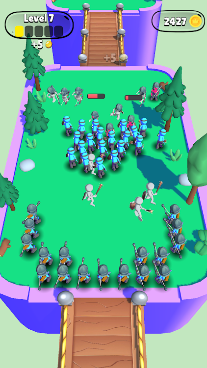 #3. Army Clash - Mini War (Android) By: tianchining