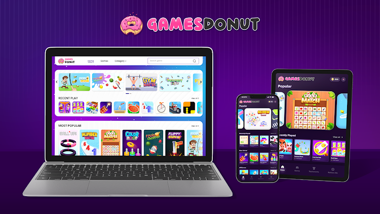 #9. GamesDonut (Android) By: FTS Video Player