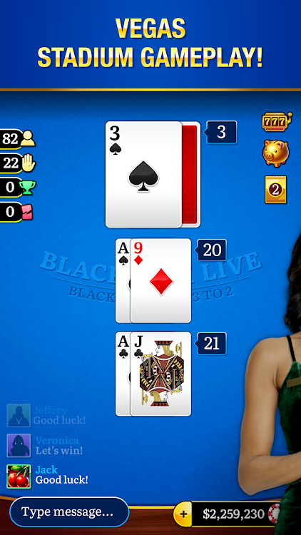 #3. Blackjack Live (Android) By: Tapinator, Inc. (Ticker: TAPM)