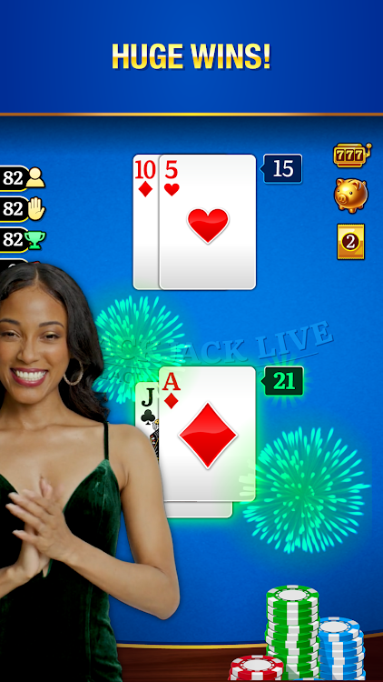 #4. Blackjack Live (Android) By: Tapinator, Inc. (Ticker: TAPM)