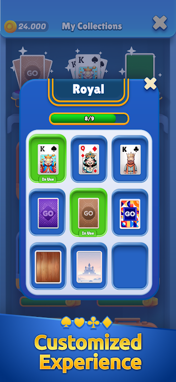 #6. Solitaire Go: Classic Klondike (Android) By: Dram Studio