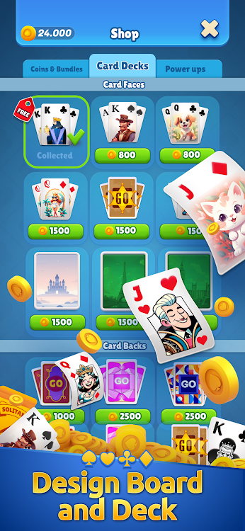 #7. Solitaire Go: Classic Klondike (Android) By: Dram Studio