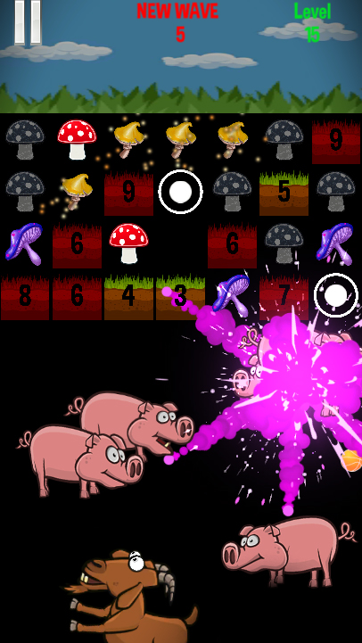 #3. Goat v Mushroom (Android) By: JugglingJoeStudios