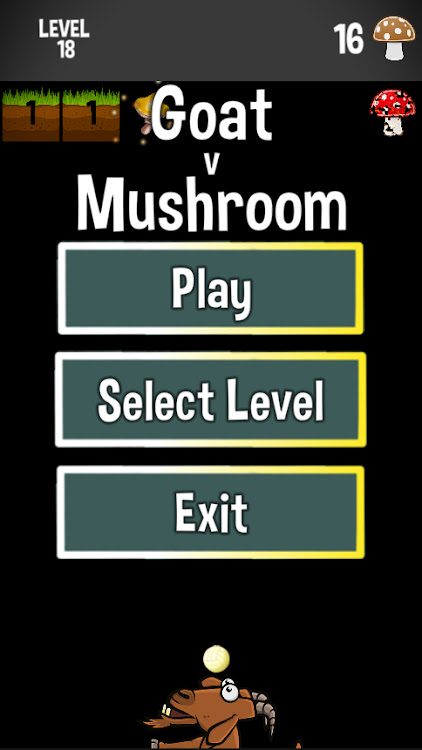 #9. Goat v Mushroom (Android) By: JugglingJoeStudios