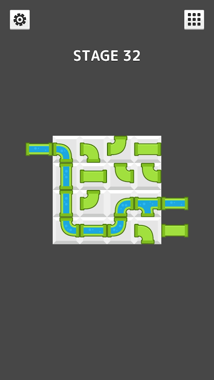 #2. Water Pipe Connection Puzzle (Android) By: Hirokazu Uno