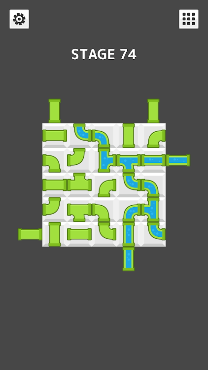 #3. Water Pipe Connection Puzzle (Android) By: Hirokazu Uno