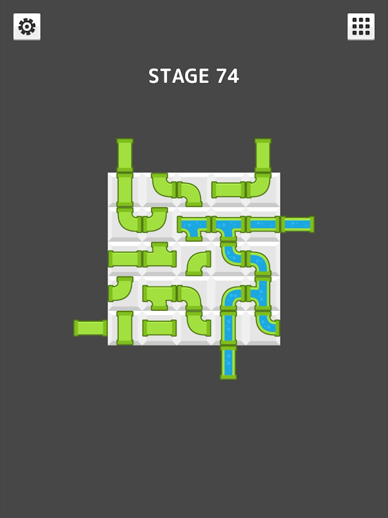 #6. Water Pipe Connection Puzzle (Android) By: Hirokazu Uno