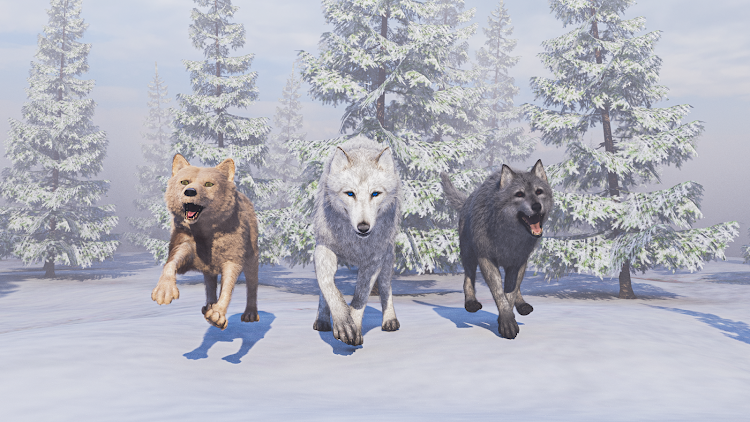 #8. Wild Wolf Simulator Life Game (Android) By: BF Games Studio