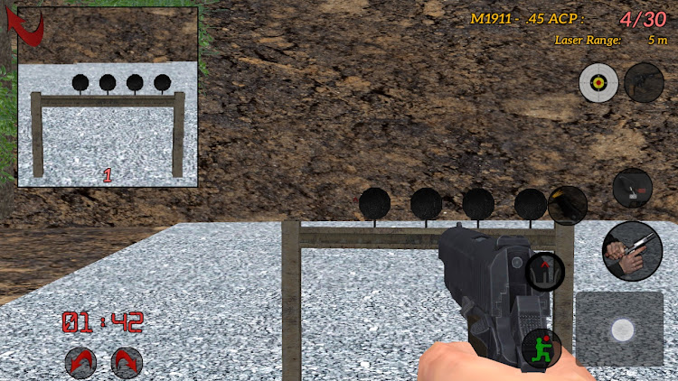 #6. Weapons Simulator 2 - FullPack (Android) By: Maloke Games