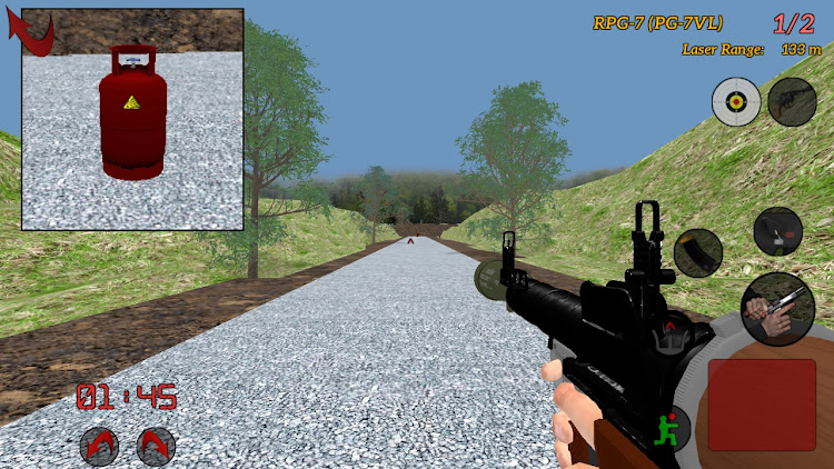 #8. Weapons Simulator 2 - FullPack (Android) By: Maloke Games