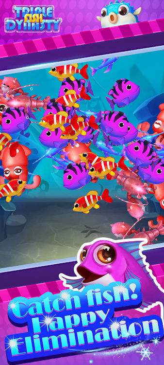 #3. Triple Fish Dynasty (Android) By: Purplepimentogames