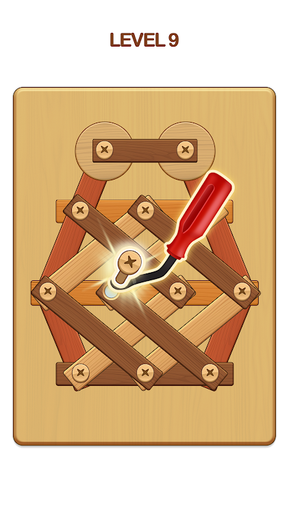 #3. Wood Screw: Nuts & Bolts (Android) By: CAT Studio