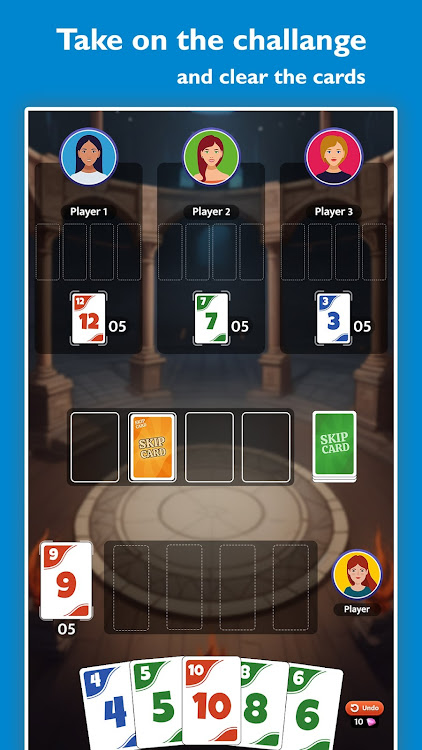 #3. Skip Card - Solitaire Game (Android) By: Appindia Technologies Private Limited