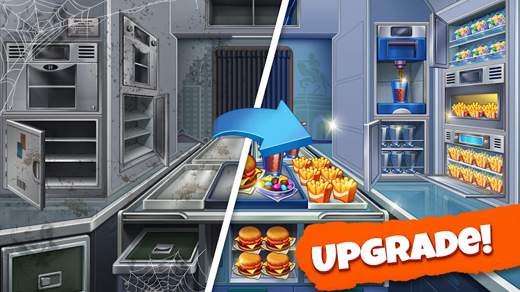 #3. Airplane Cooking - Chef Game (Android) By: RedFish Games