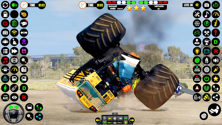 #3. Monster Truck Racing: Truck 3D (Android) By: Ecno Byte