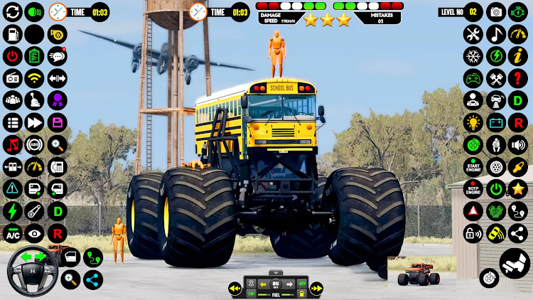 #4. Monster Truck Racing: Truck 3D (Android) By: Ecno Byte