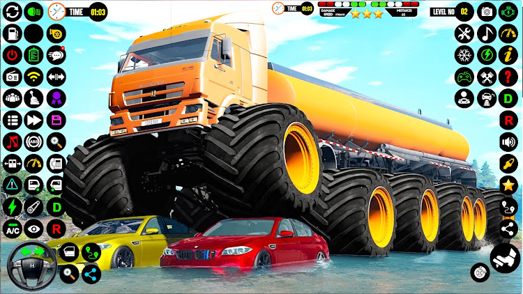 #7. Monster Truck Racing: Truck 3D (Android) By: Ecno Byte