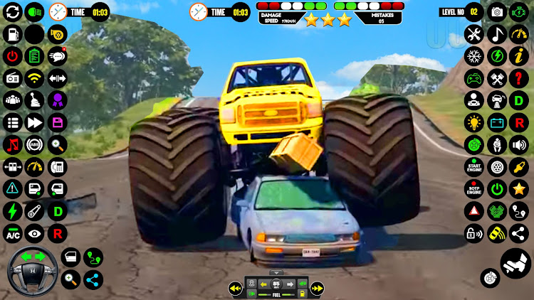 #10. Monster Truck Racing: Truck 3D (Android) By: Ecno Byte