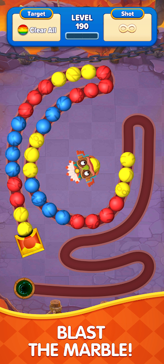 #4. Marble Shoot Legend (Android) By: Happiness Games