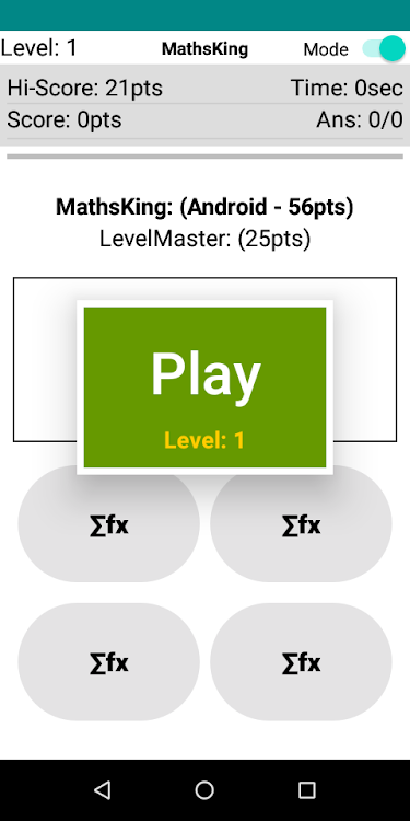 #4. MathsKing (Android) By: Gyamblex