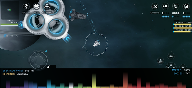 #8. Galaxy Genome [Space Sim] (Android) By: SKVGames