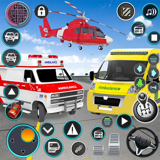 #9. Heli Ambulance Simulator Game (Android) By: Imperial Arts Pty Ltd