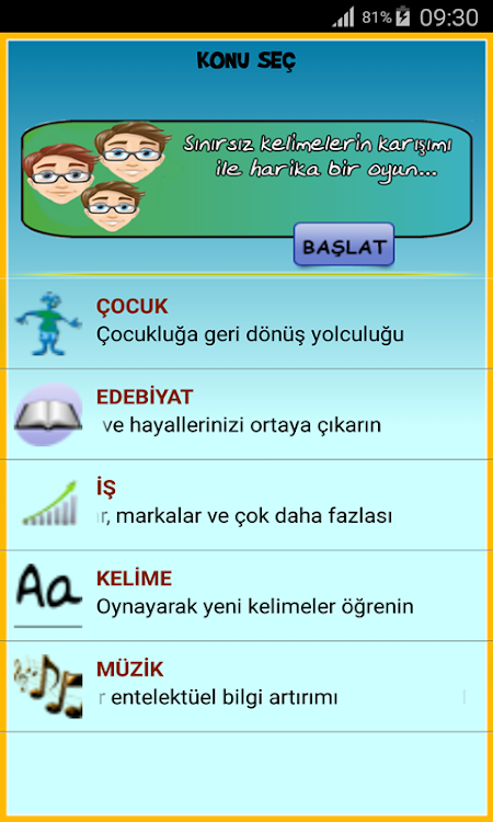 #2. Adam Asmaca (Android) By: SprigsLabs