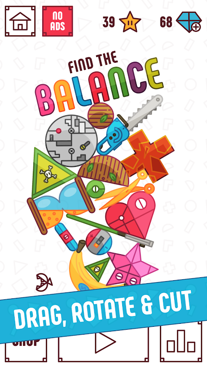 #9. Find The Balance - Physical Fu (Android) By: Digital Melody Games