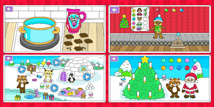 #6. Pukkins Vinter - Spel för barn (Android) By: Fun, educational and interactive games for kids