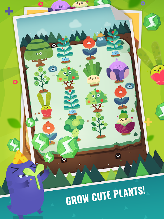 #10. Pocket Plants: Grow Plant Game (Android) By: Shikudo - Walking and Focus Games