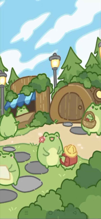 #7. Frog Town - Cute Frog Game (Android) By: Niji Games