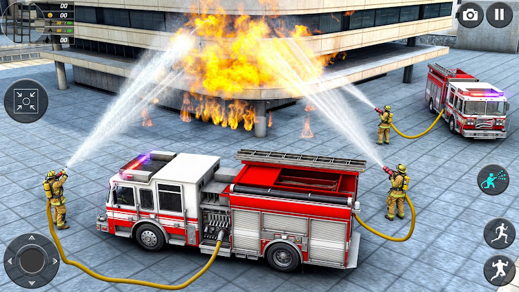 #3. Fire Truck Driving Sim Games (Android) By: Clever Crabs