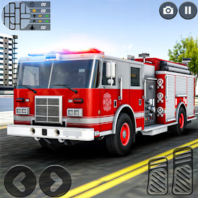 Fire Truck Driving Sim Games