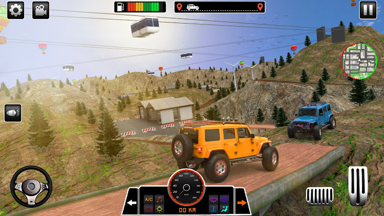 #9. Offroad Driving 4x4 Jeep Games (Android) By: Italy Games studios