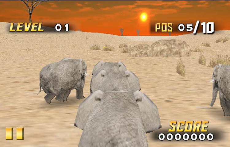 #5. Savanna Race (Android) By: Darie Productions