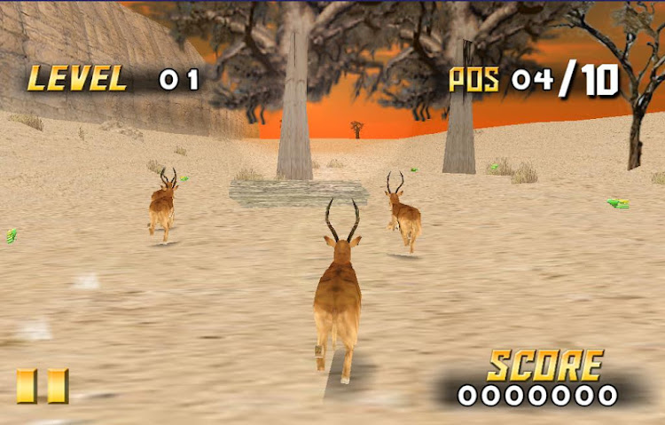 #7. Savanna Race (Android) By: Darie Productions