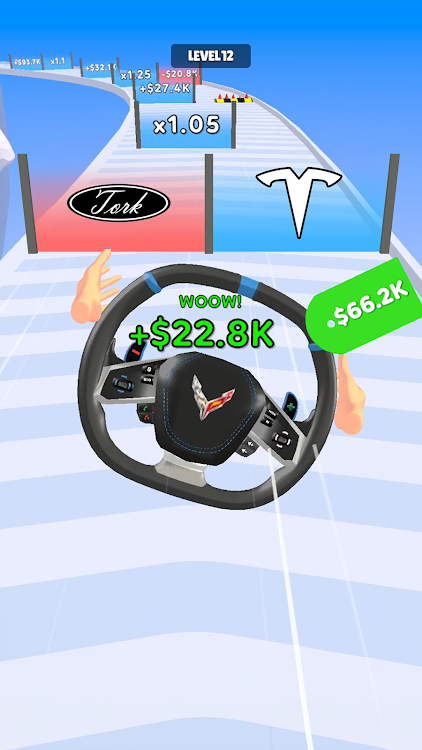 #2. Steering Wheel Evolution (Android) By: Homa