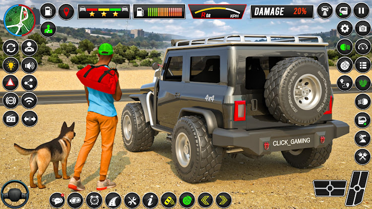 #7. US Jeep Simulator Jeep Games (Android) By: Click Gaming Studio