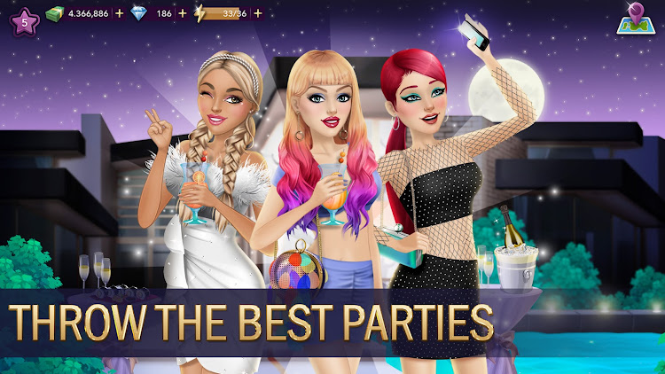 #2. Hollywood Story®: Fashion Star (Android) By: NANOBIT