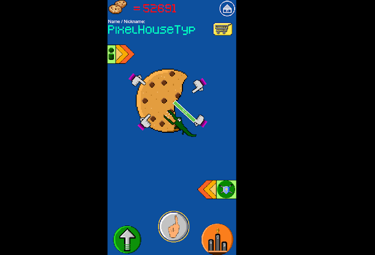 #2. Ultimative Pixel Clicker (Android) By: Pixel House Apps