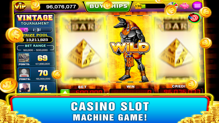 #4. Vintage Slots Las Vegas! (Android) By: Phonato Studios Games & Apps