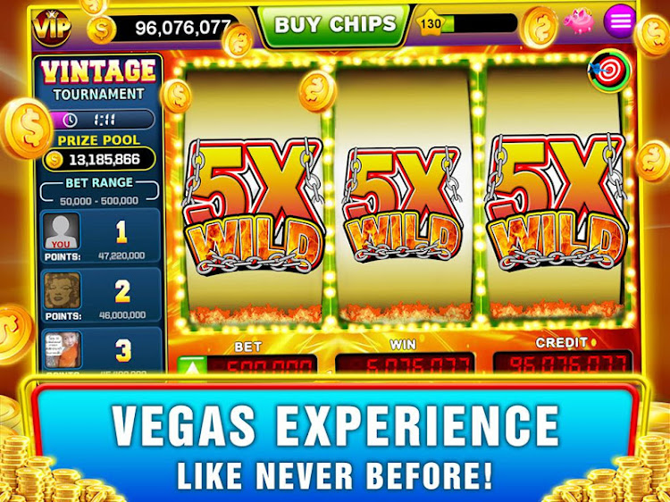 #9. Vintage Slots Las Vegas! (Android) By: Phonato Studios Games & Apps