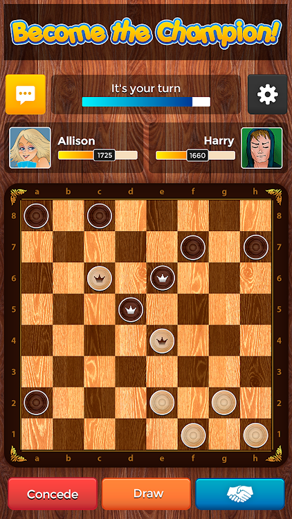 #3. Checkers Plus - Board Games (Android) By: Spaghetti Interactive Srl