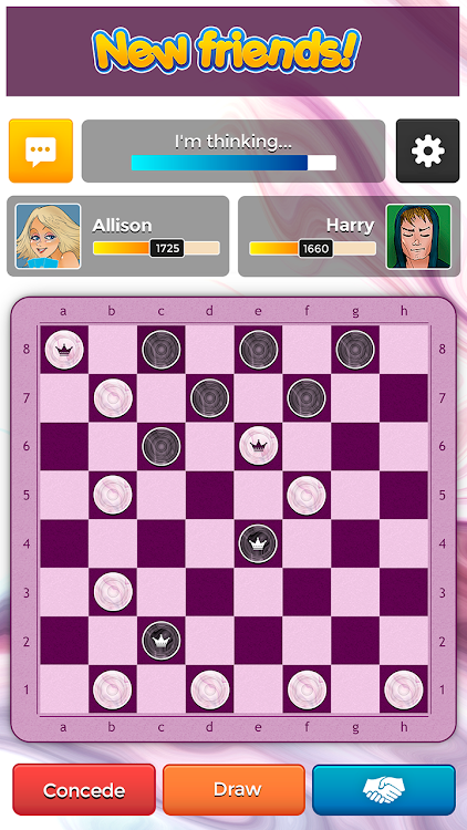 #4. Checkers Plus - Board Games (Android) By: Spaghetti Interactive Srl