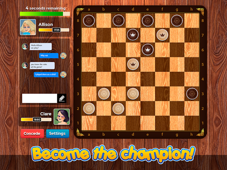 #6. Checkers Plus - Board Games (Android) By: Spaghetti Interactive Srl