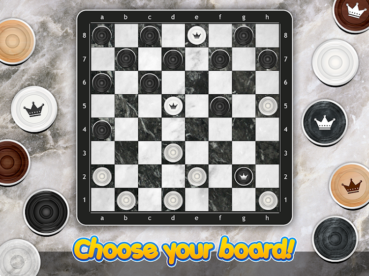 #8. Checkers Plus - Board Games (Android) By: Spaghetti Interactive Srl